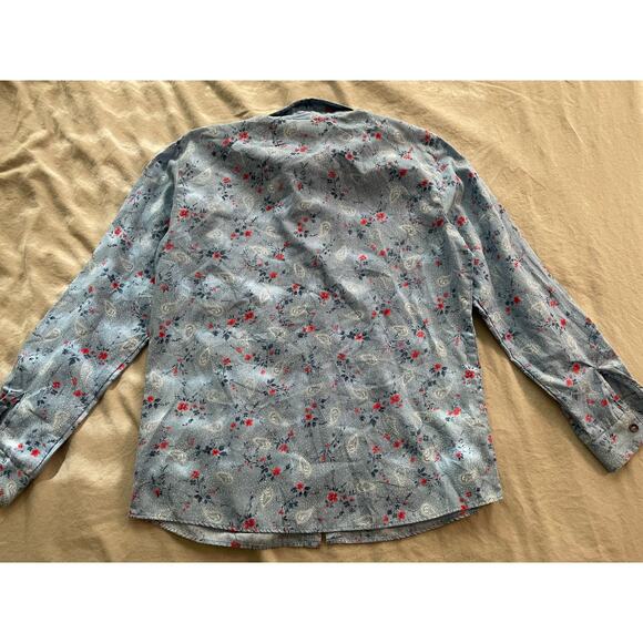 Vtg. "Tapestry" Button Down SZ M - Picture 2 of 7